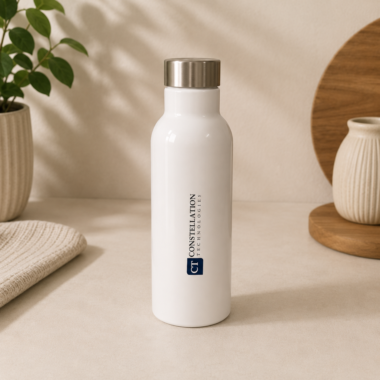 Logo Printed Steel Bottle Hyderabad